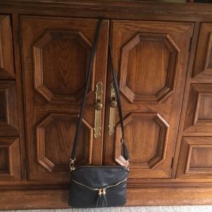 Clutch purse with adjustable strap